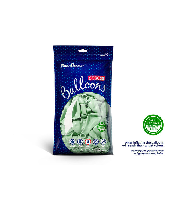 Ballonnen Pastel Groen Pistachio (50st)