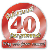 Huldeschild 40 Jaar Getrouwd