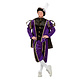 Pietenpak deluxe man paars/zwart