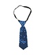 Mini Stropdas Blauw Met Pailletten