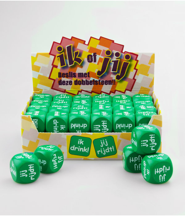 Dobbelsteen Ik Drink/Jij Rijdt