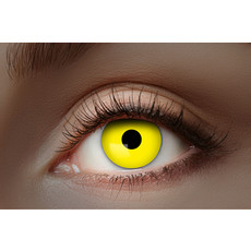 UV Flash Gele kleurlenzen 1 Maand