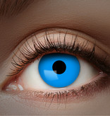 UV Flash Blauwe kleurlenzen 1 Maand