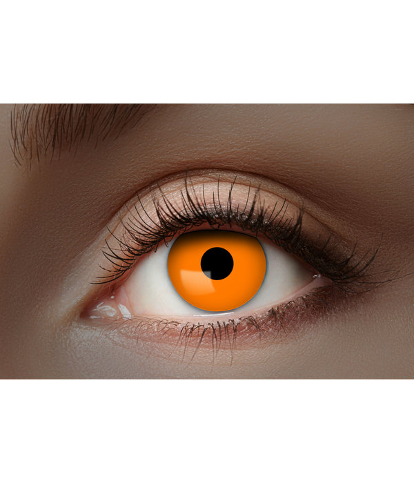 UV Flash Oranje kleurlenzen 1 Maand