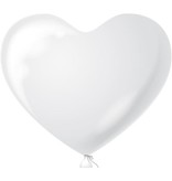 Ballonnen Hart Wit 38cm (100st)