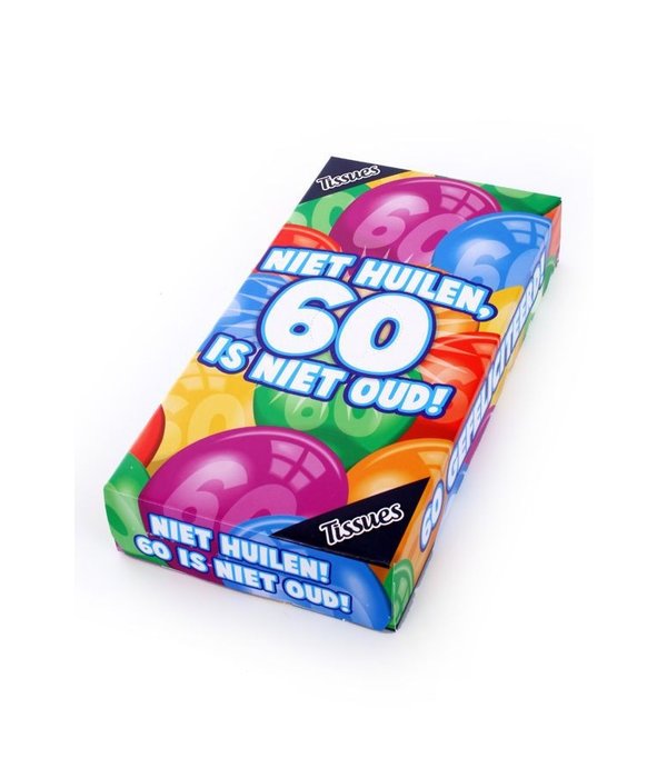 Tissuebox 60 jaar
