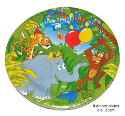 Bordjes Jungle Print (8st) afbeelding