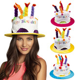 Verjaardagshoed Taart Happy Birthday