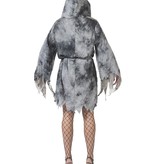 Grijze Demoon Kostuum Vrouw