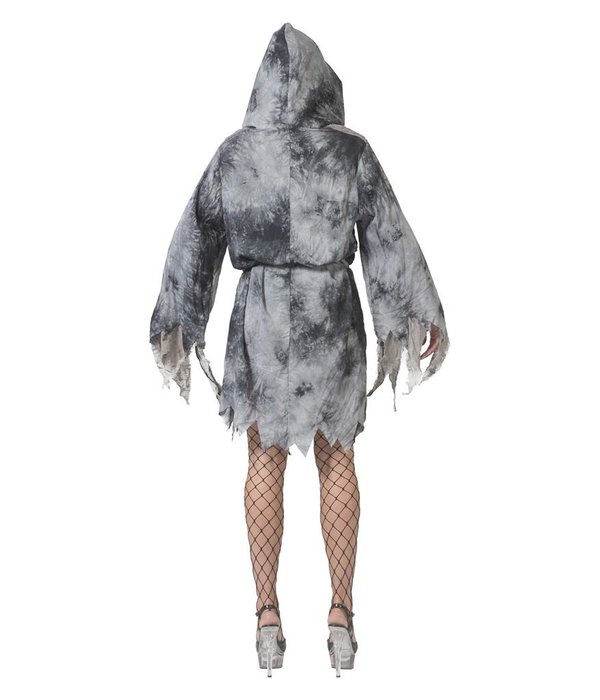 Grijze Demoon Kostuum Vrouw