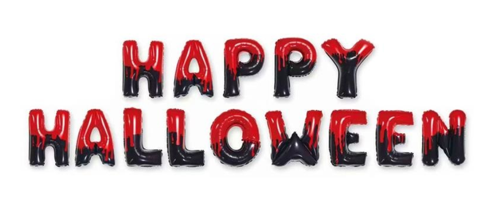 Folieballonnen &apos;Happy Halloween&apos; afbeelding