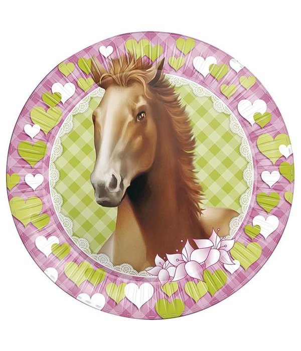 Borden Paarden 23cm 8st