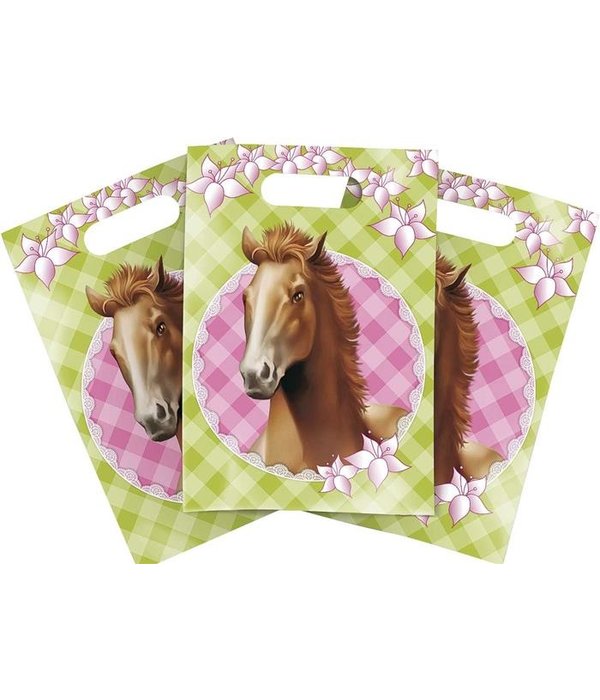 Uitdeelzakjes Paarden 6st