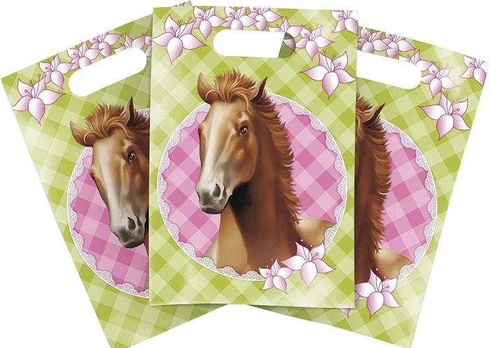 Uitdeelzakjes Paarden 6st afbeelding