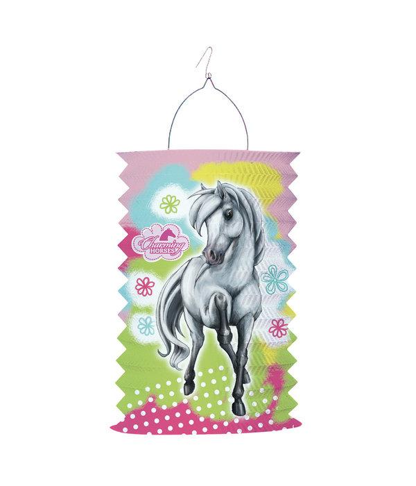 Paarden Lampion 28cm