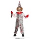 Horror Clown Pierrot Jumpsuit Kind