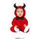 Duivel Jumpsuit Rood Baby Met Strik