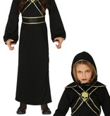 Duistere Tovenares Kostuum Kind Goud/Zwart