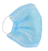 Wegwerp Mondkapje 3-Laags Blauw