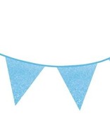 Glitterslinger Lichtblauw (6m)