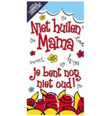 Tissuebox - Niet huilen mama, Je bent nog niet oud