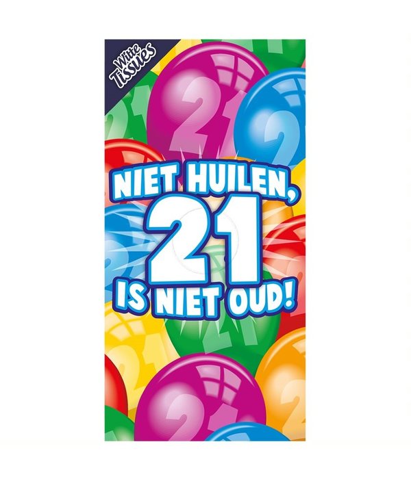 Tissuebox 21 Jaar