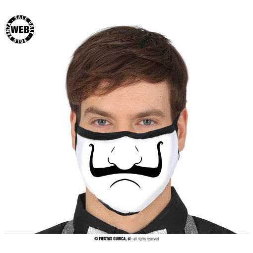 Mondkapje La Casa De Papel Wit