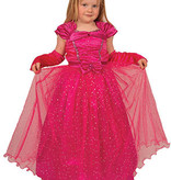 Prinsessenjurk Louise Meisje Donkerroze