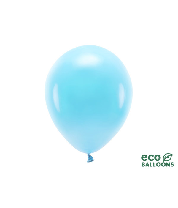 Pastel Ballonnen Lichtblauw Premium Organic (100st)