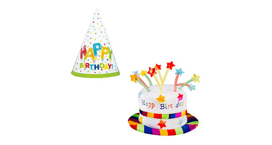 Verjaardagshoed 6 Jaar