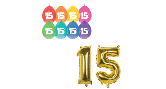 Ballonnen 15 Jaar