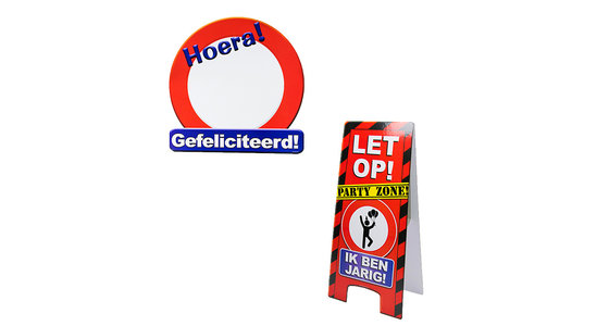 Schild - Bord 15 Jaar