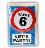 Happy Age Kaart - 6 Jaar