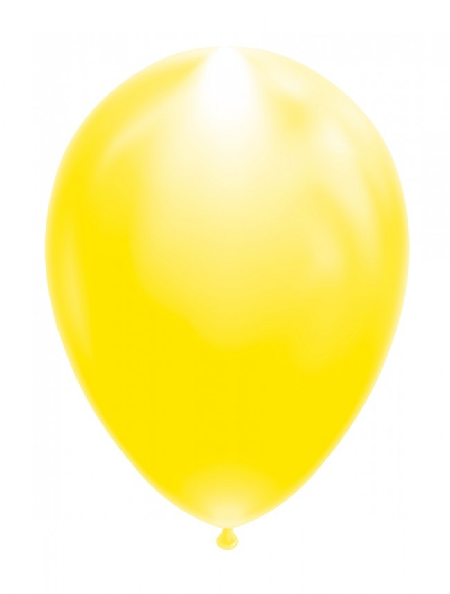 LED Ballonnen Geel (5st)