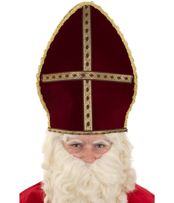 Sint Nicolaas mijter stof