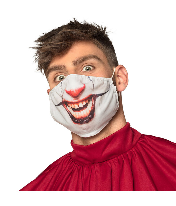 Mondkapje Monsterclown IT