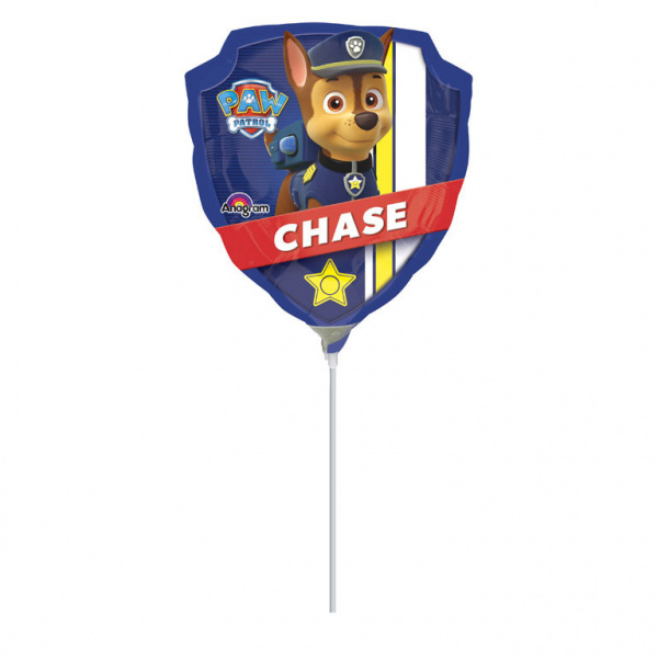 Folieballon Paw Patrol Chase Mini (28cm) afbeelding