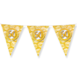 Vlaggenlijn 60 Jaar Getrouwd Goud (10m)