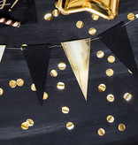 Mini Vlaggenlijn Goud/Zwart (2,15m)