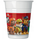 Feestbekers Paw Patrol Rood (8st)