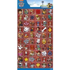 Paw Patrol Stickervel Rood