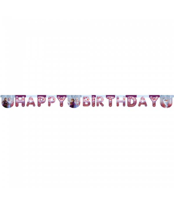 Letterslinger Happy Birthday Frozen II (2m)
