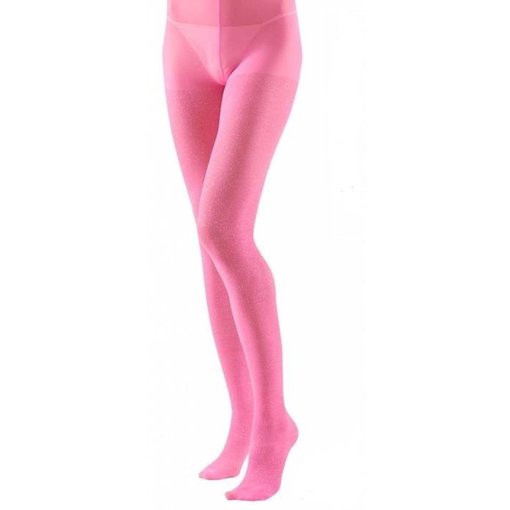 Panty 40den glitter roze