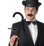 Wandelstok zwart 80 cm