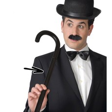 Wandelstok zwart 80 cm