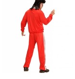 Foute rode trainingspak carnaval