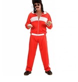 Foute rode trainingspak carnaval