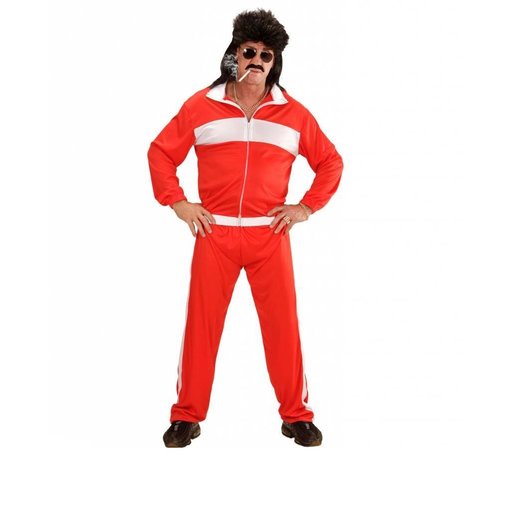 Foute rode trainingspak carnaval