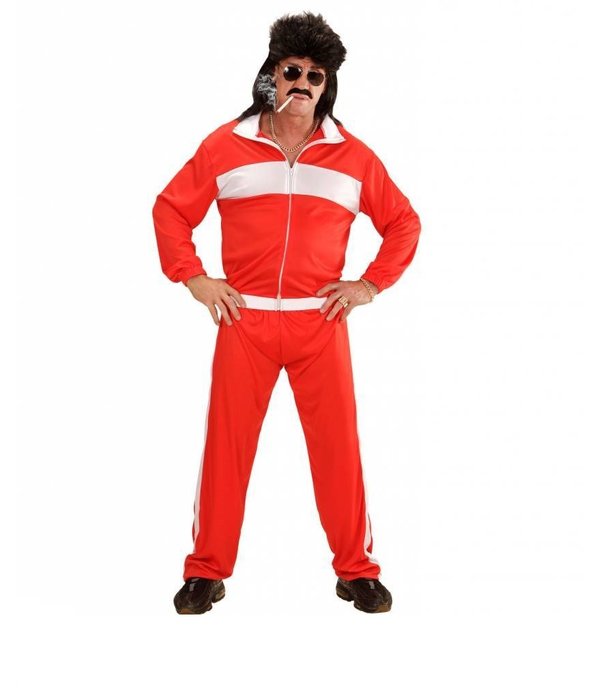 Foute rode trainingspak carnaval