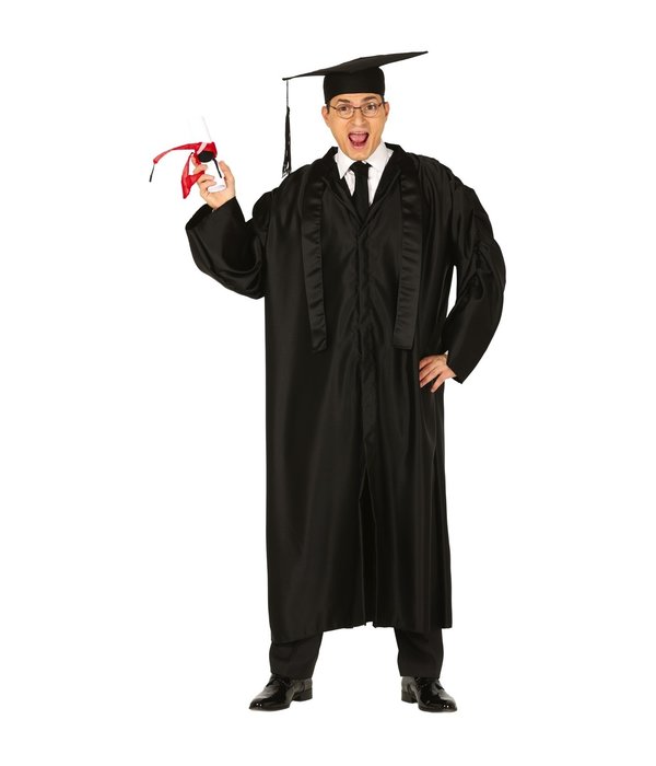 Geslaagde Student Kostuum Zwart